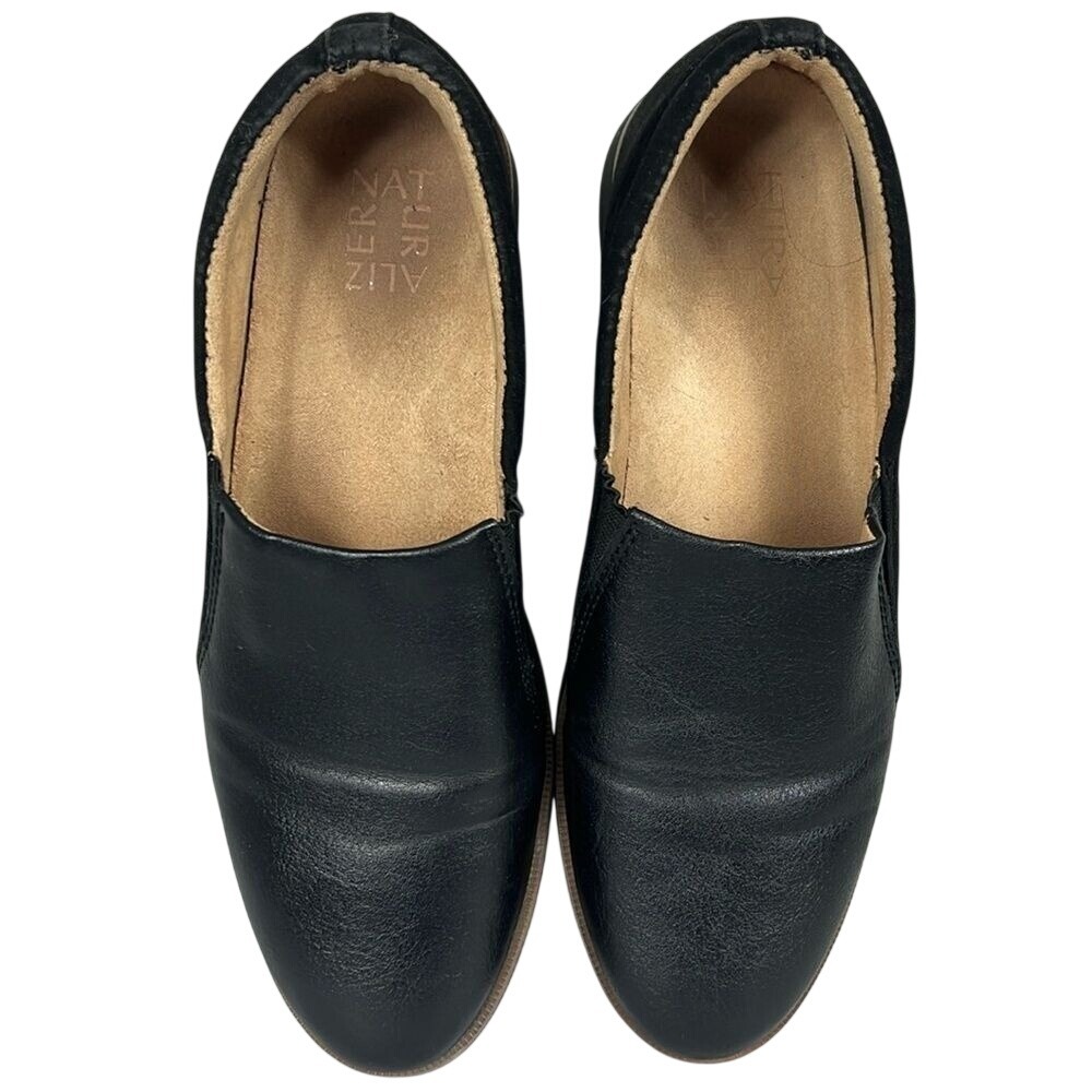 Naturalizer Zophie Loafer‎  Lightweight Black Cushioned Footbed Womens Size 8.5M